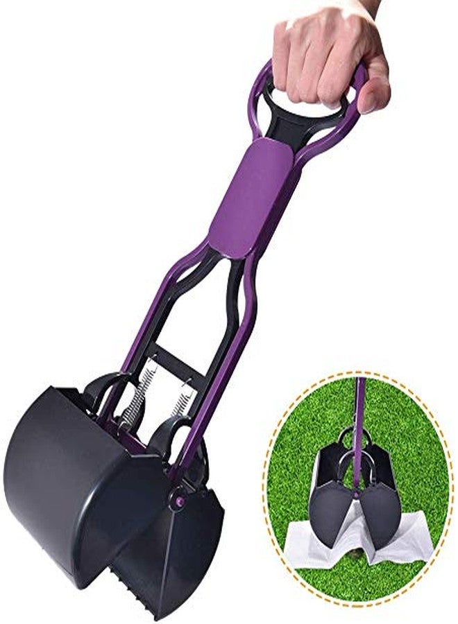 BLACK DOG Dog Potty Scooper Non-Breakable Pet Pooper Scooper for Dogs and Cats High Strength Material and Durable Spring for Easy Grass and Gravel Pick Up Puppies & Small Breed Dogs(Color May Vary) - Image 2